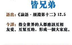 四海之內(nèi)皆兄弟的解釋_近義詞_反義詞