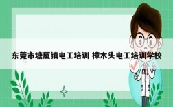 東莞市塘廈鎮電工培訓 樟木頭電工培訓學校