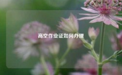 高空作業(yè)證如何辦理