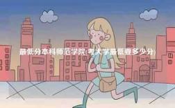 最低分本科師范學(xué)院(考大學(xué)最低要多少分)