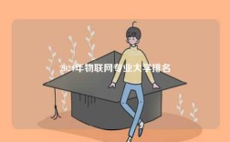 2024年物聯(lián)網(wǎng)專業(yè)大學(xué)排名