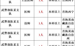 2024部隊(duì)文職統(tǒng)一招聘最新崗位表