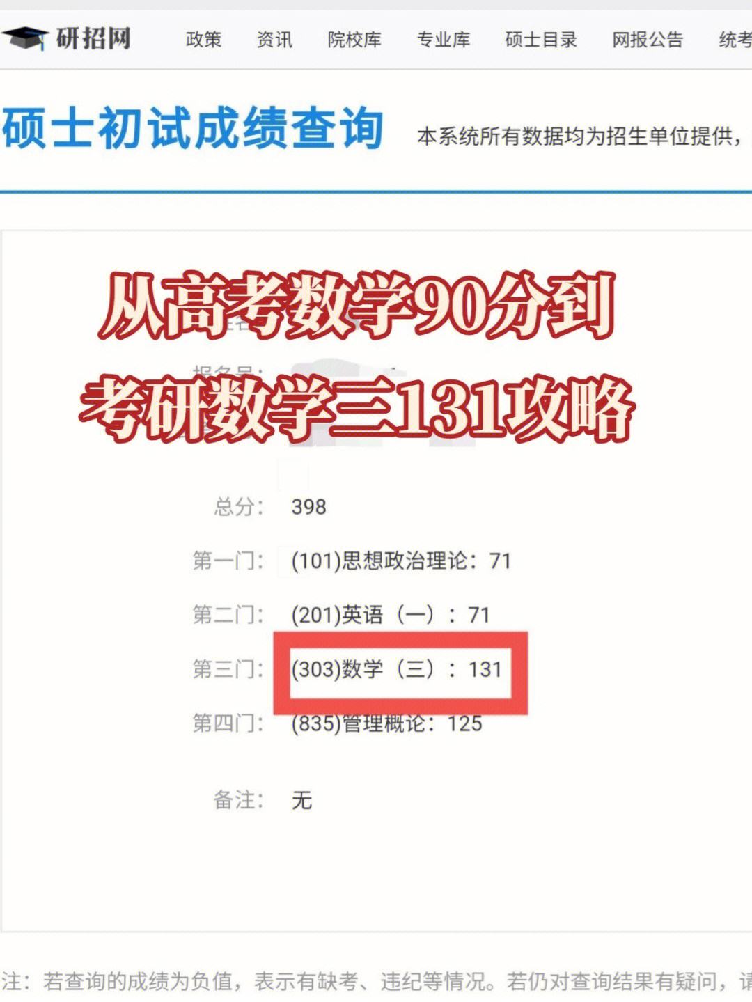考研數(shù)學(xué)130相當(dāng)于高考多少(考研報(bào)班大概多少錢(qián))-圖1