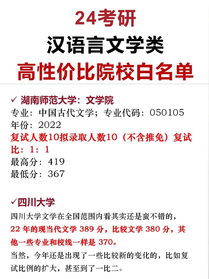 漢語言文學(xué)最好考研的學(xué)校(漢語言文學(xué)碩士點(diǎn)排行)-圖1
