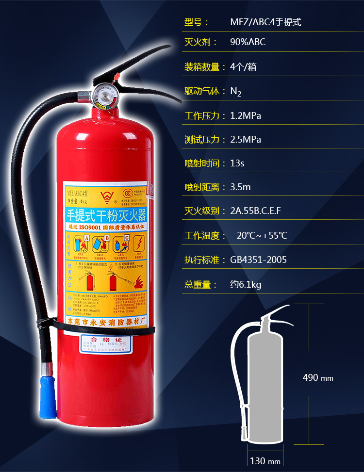 學(xué)校教學(xué)樓應(yīng)配備的滅火器型號是(教學(xué)樓的消防設(shè)施有哪些)-圖1