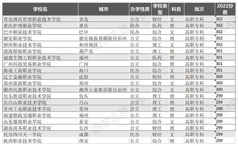 300多分的本科大學有哪些-圖1
