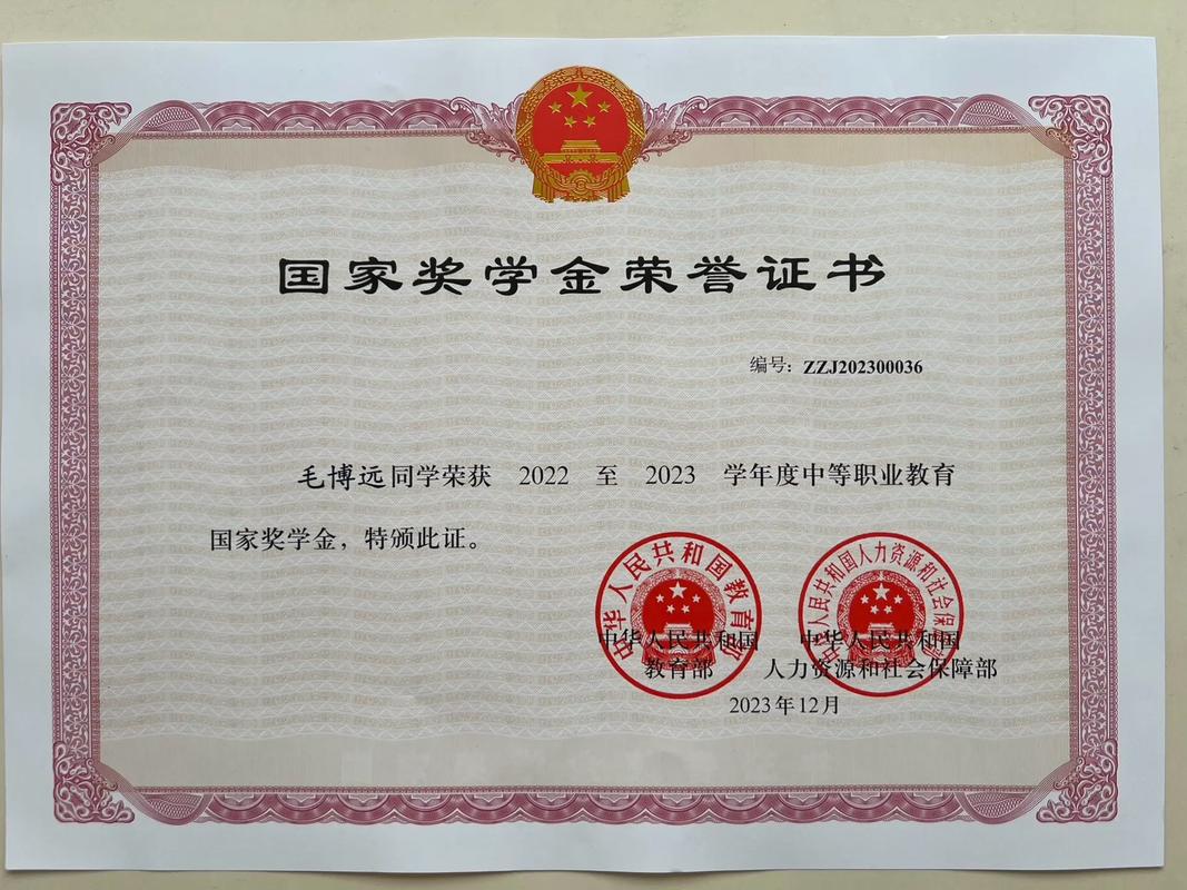 國家獎學金證書查詢-圖1