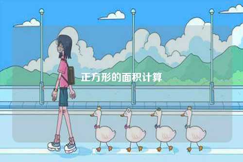 正方形的面積計(jì)算-圖1